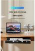 Under-Desk Cable Organizer & Power Strip Storage Box - No-Drill Data Cable Holder & Shelf
