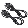 2PCS 4Pin Cable for AMS Lite Feeding System Extension Cable with Magnetic Ring Filter for Lab A1 A1 Mini 3D Printer
