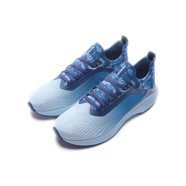 New LiNing Super Light 17 Anti Slip Wear Resistant Low Top Running Shoes Navy ARBQ003-5
