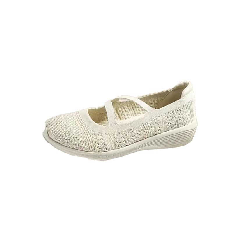 Skechers Modern Comfort Универсальные Удобные Низкие Повседневные Кроссовки Женские Натуральный 158871-NAT 35