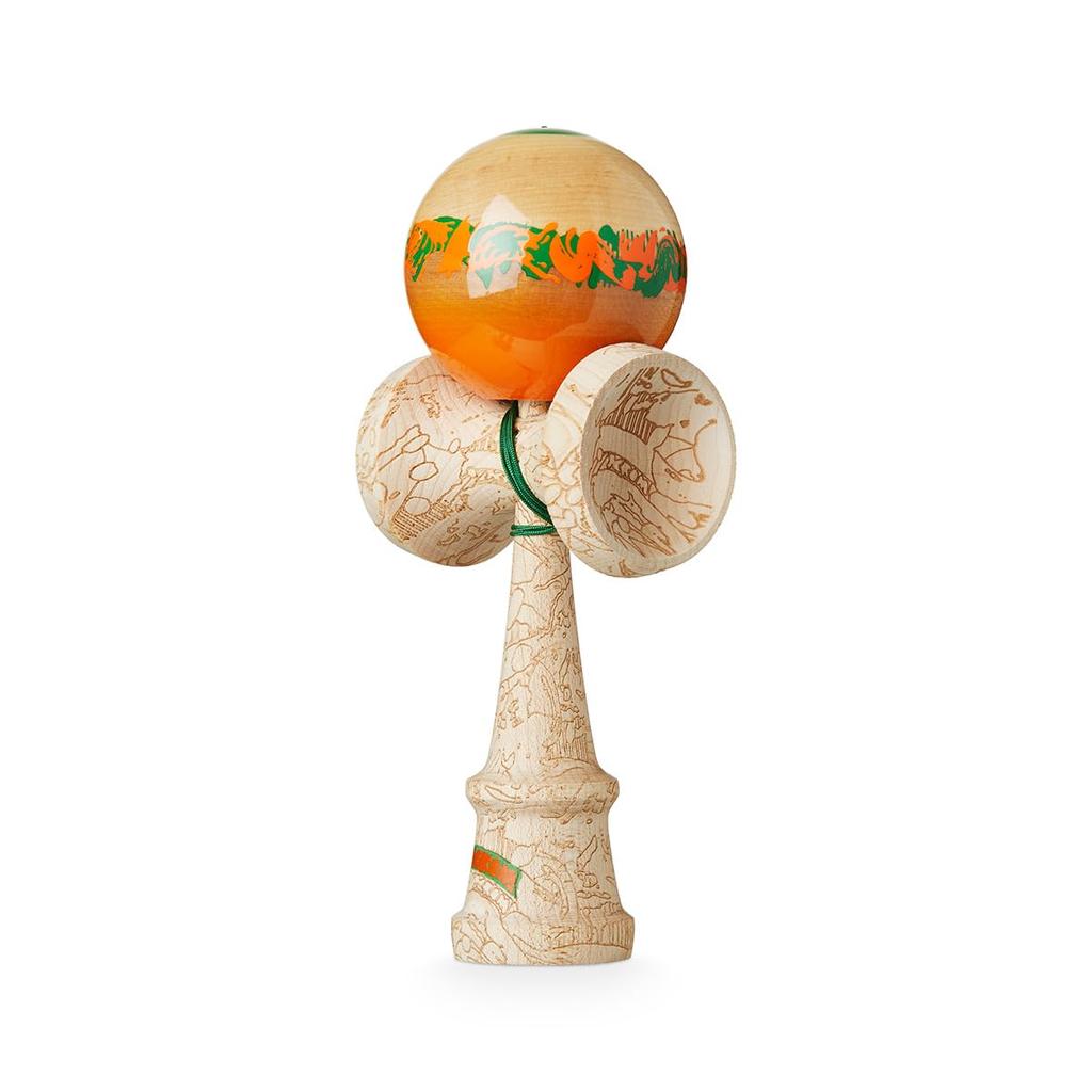 Kendama KROM Chrome UNITY (Orange)
