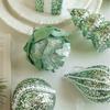New Green Glitter Sequins Foam Christmas Ball Christmas Tree Hanging Ornaments for Home New Year Christmas Decoration