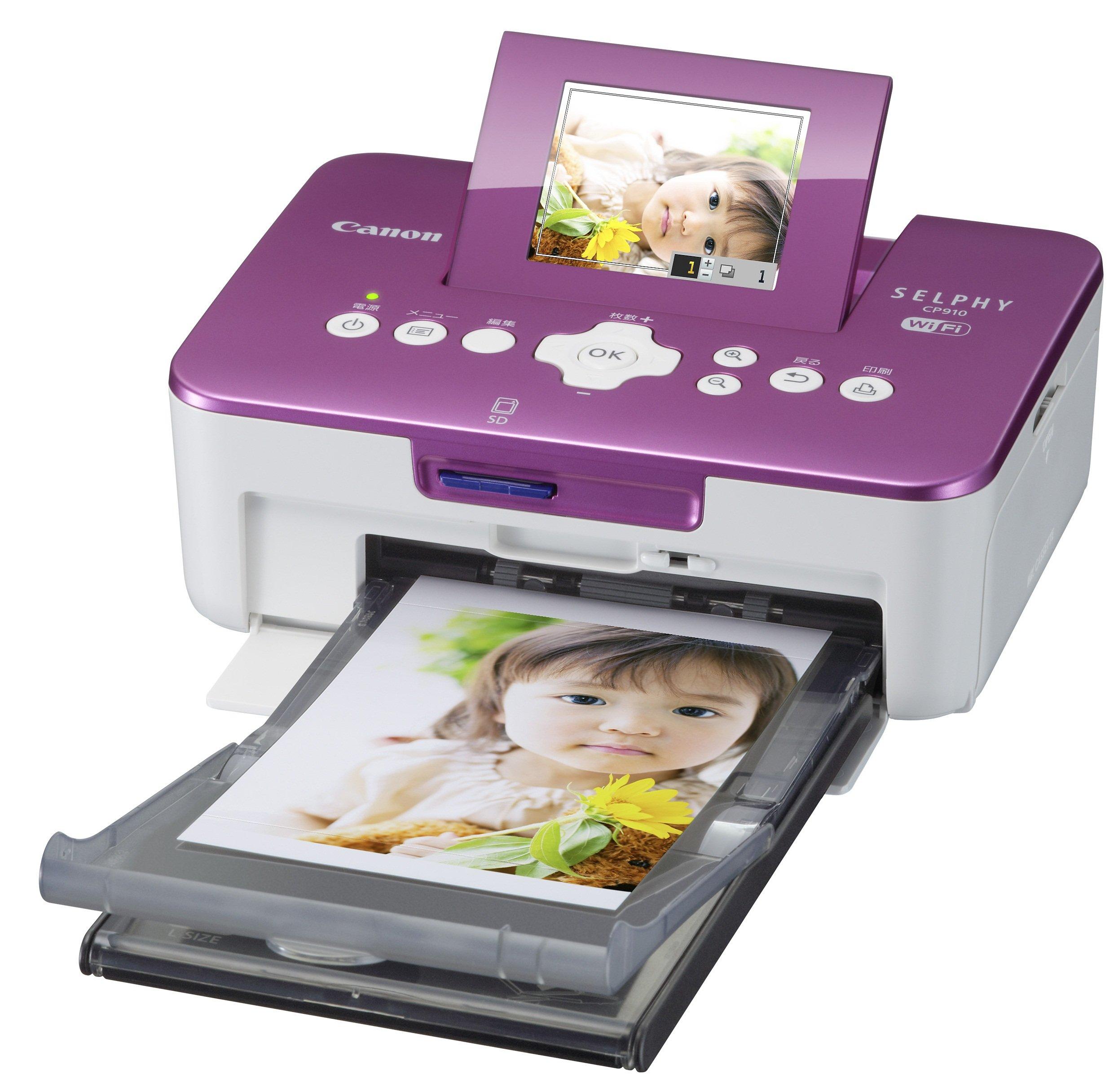 

Old model Canon compact photo printer SELPHY CP910 PK pink рожевий