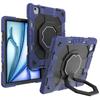 Hülle für iPad Air 13 (2024) - PC+Silikon, Schwarz, Mit Ständer