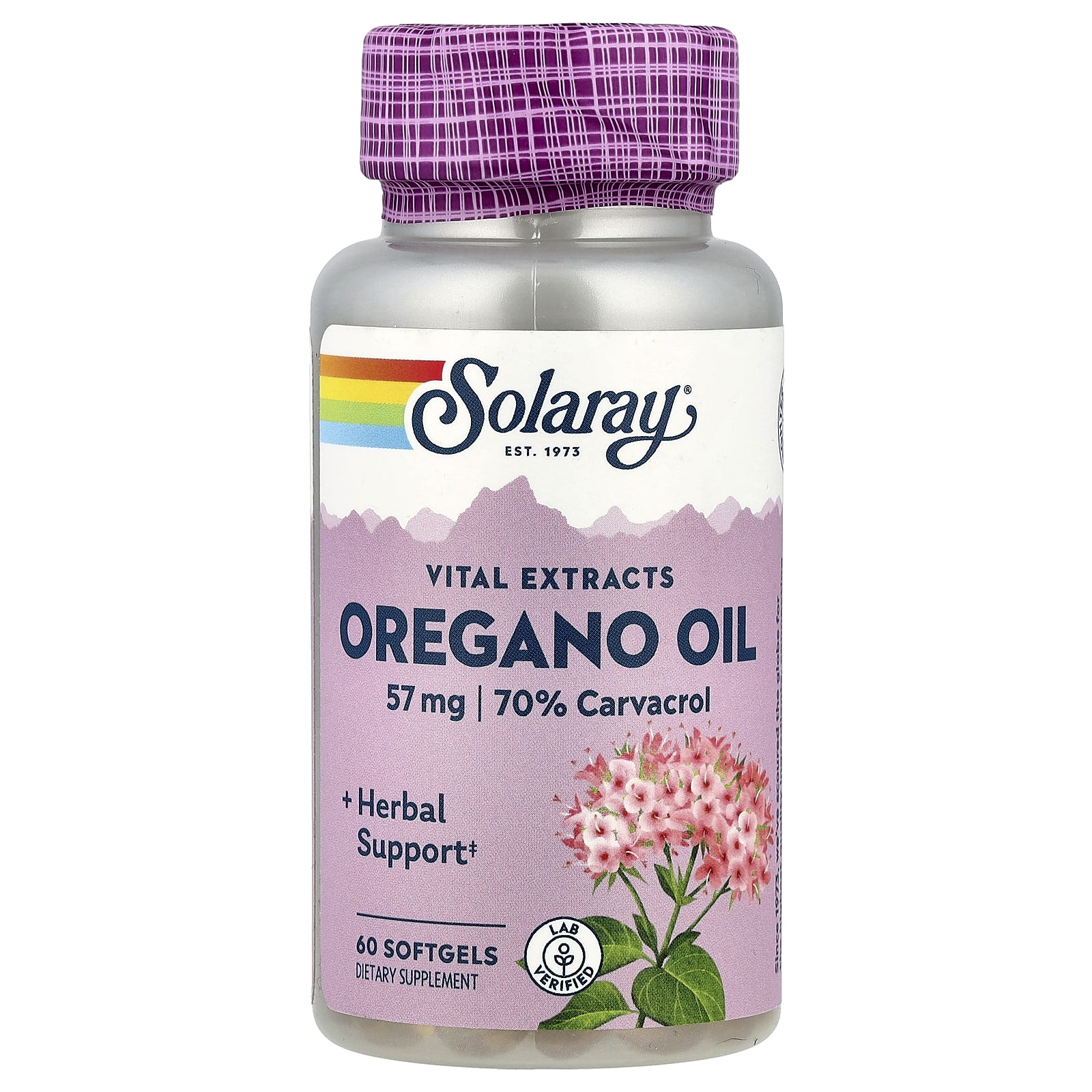 

Essential Extract, Oil of Oregano, 57Mg, 60 Softgels
