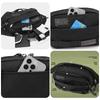 Versatile Large Capacity Men's Chest Bag Fashion Casual Phone Crossbody Sling Bag Cycling Waist Pack for Outdoor Daily