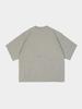 HAVE HAD Pocket Volume String Half T-Shirt (Beige Gray)