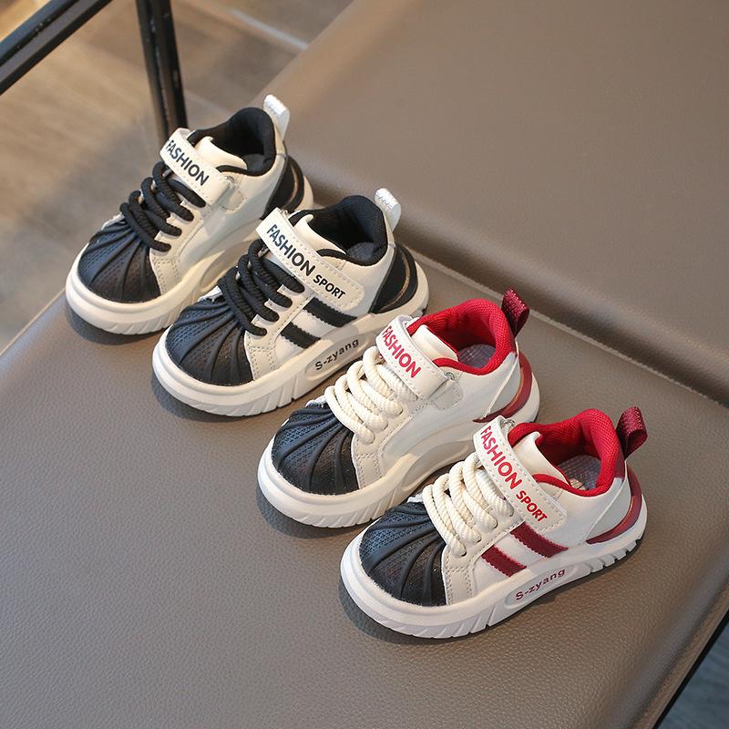 1-5 years old baby sports shoes girls casual shoes children's spring new waterproof leather surface boys shoes soft sole children's shoes