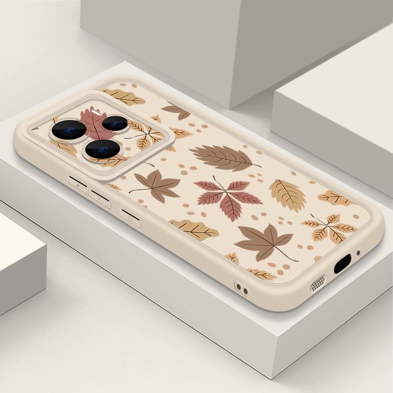 Blue White Flowers Print TPU Phone Case For Xiaomi 14T Pro 13T Pro Shockproof Soft Silicone Back Cover Fundas For Xiaomi 14T 13T