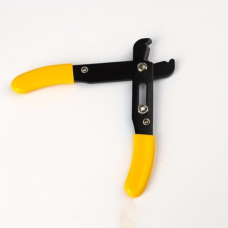 

Jewelry Chain Clamp Pliers - Riveting Tool, DIY Chain Cutter & Opener, Adjustable Toothless Pliers for Jewelry Making