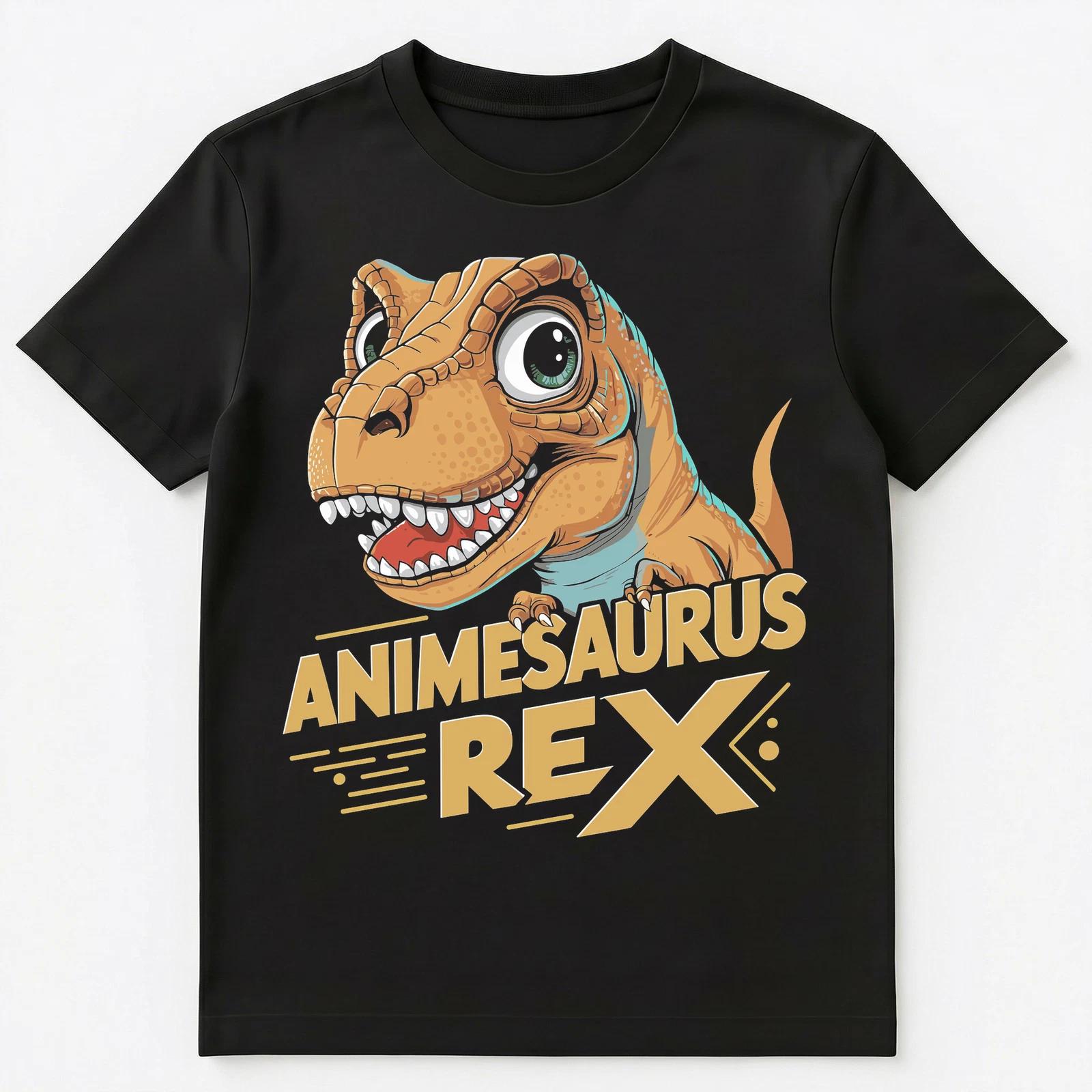 Funny Anime T Rex Animesaurus Rex Unisex T-Shirt L