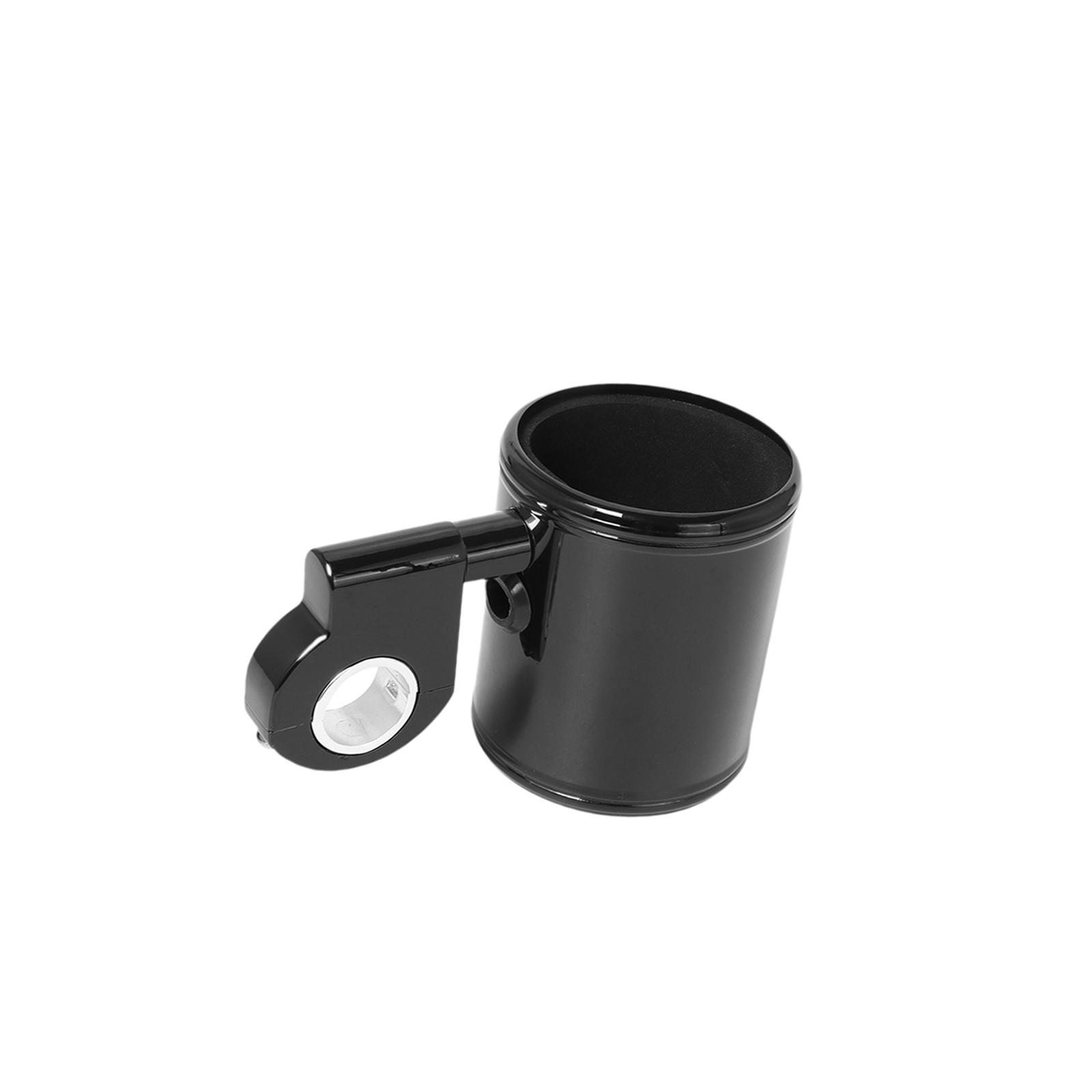 

Motorcycle Handlebar Cup Holder Handlebar Drink Holder,Sturdy,Easy to чорний