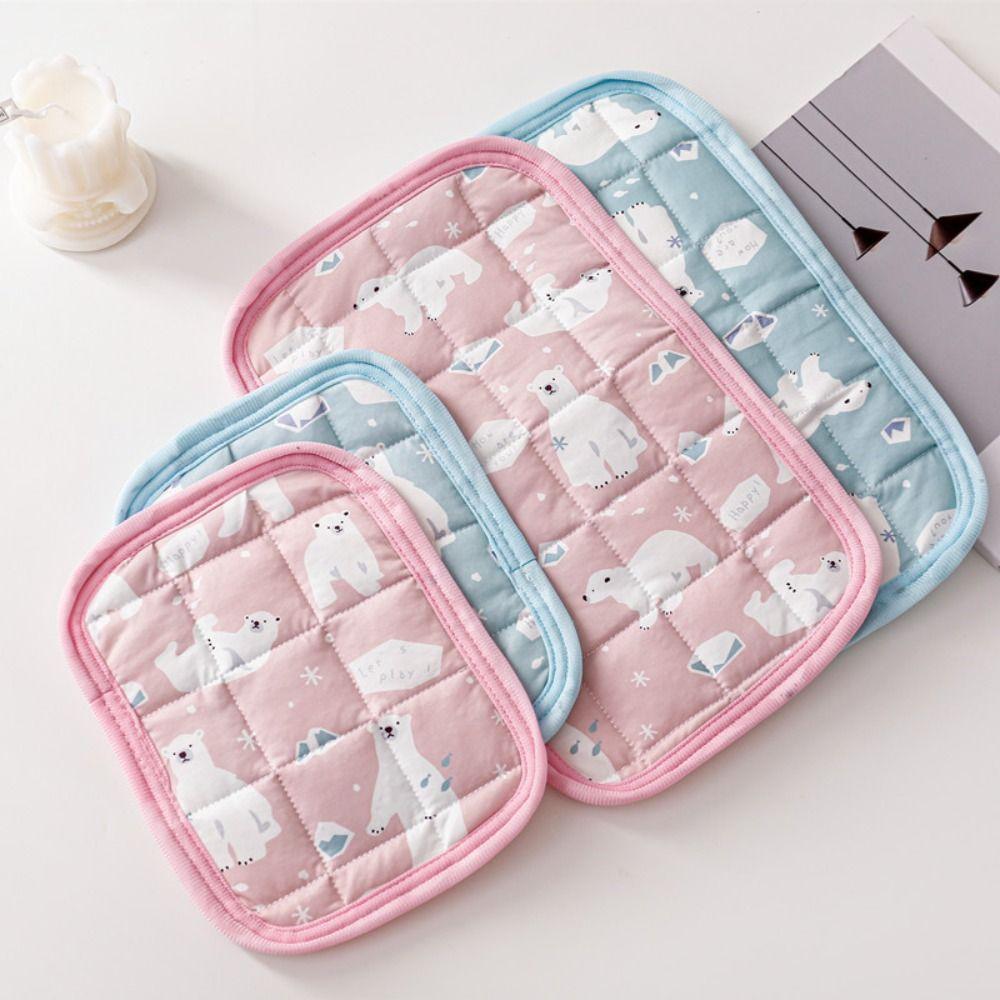 Keep Cooling Small Pet Cooler Mat Hamster Puppy Blanket Comfortable Cool Feeling Pet Mat  Summer