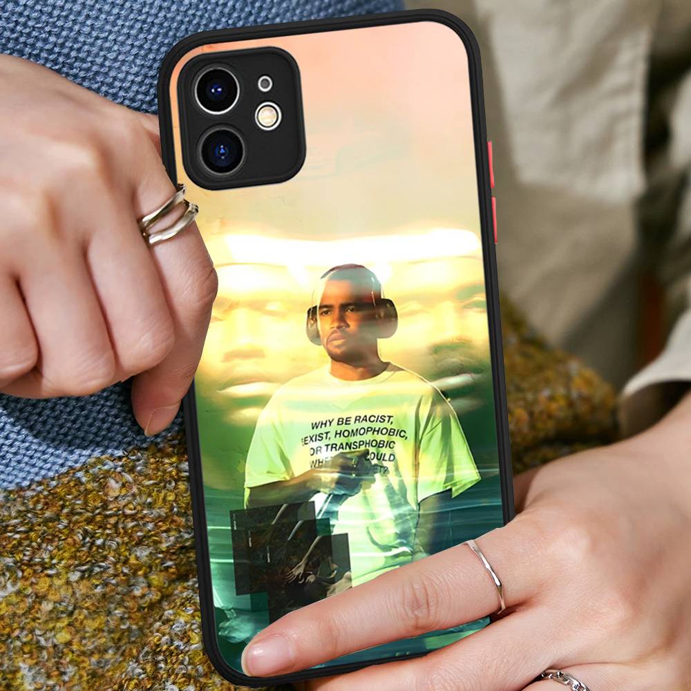 Frank Ocean Blond Matte Clear TPU Phone Cases For iPhone 16 15 14 13 12 11 Pro Max X XS Max Cover