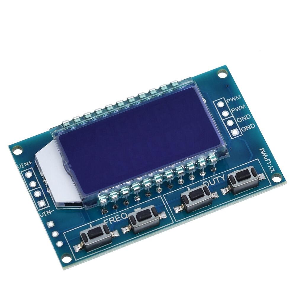 XY-LPWM 1Hz-150Khz Signalgenerator PWM Board Modul Impulsfrequenz Tastverhältnis Einstellbares Modul LCD-Anzeige 3.3V-30V