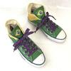 CONVERSE ALL STAR Soccer Brazil Color Hi Top 4.5 23.5 Green Yellow(USED)