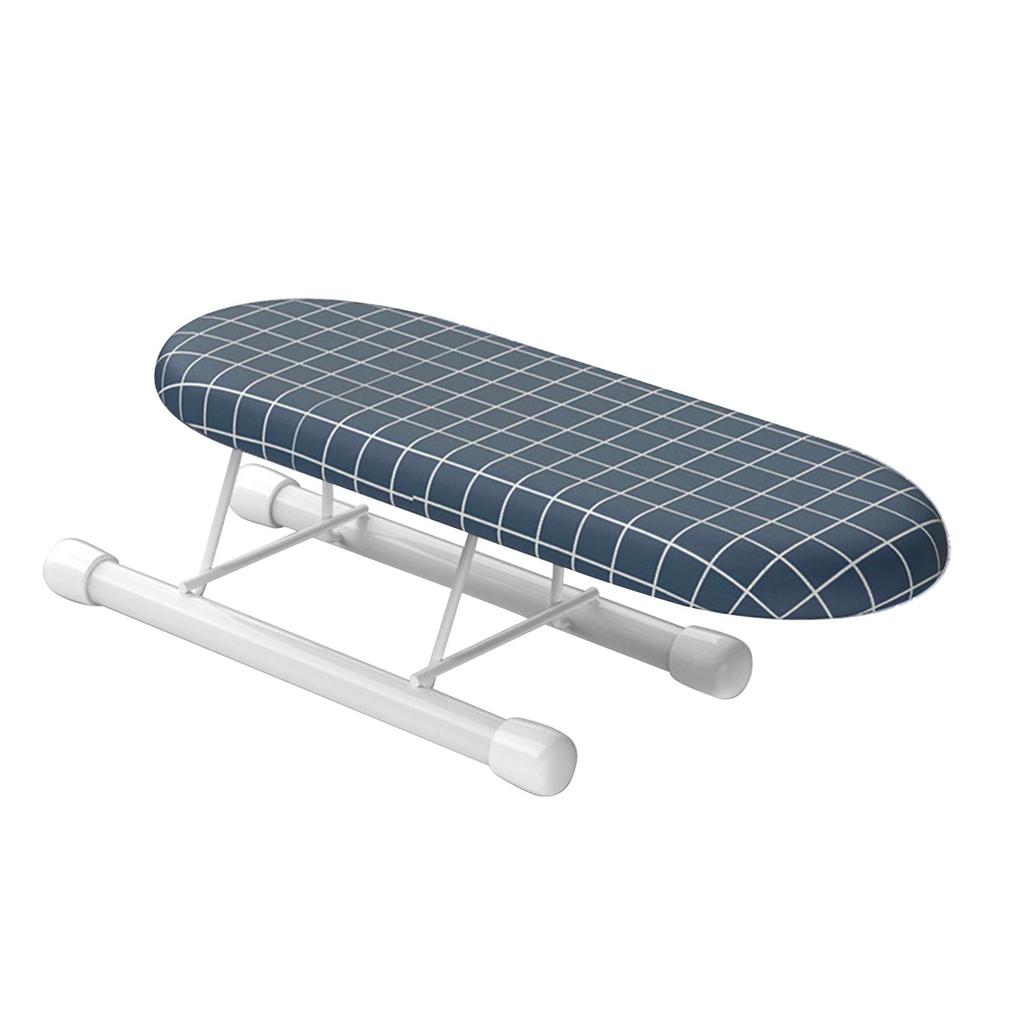 Small Folding Ironing Board with Folding Legs Removable Cover Ironing Cuffs Tabletop Ironing Board Portable Iron Board