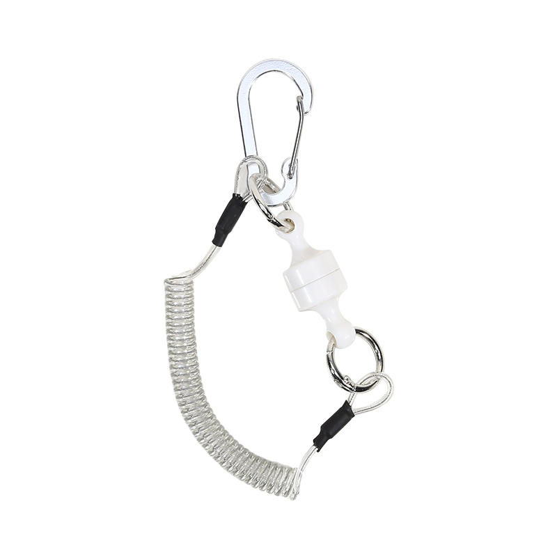Magnetic fishing anti-loss rope carp fishing tools accessories Outdoor fishing goods quick-release strongagnetic portable buckle