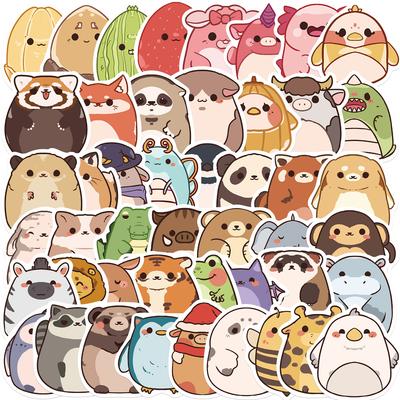 50 Animal Doll Version Graffiti Stickers Guitar Notebook Suitcase DIY Waterproof Stickers