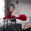 Christmas sex club suit suit seduction uniform pure desire miniskirt sexy sex underwear sexy bud edge