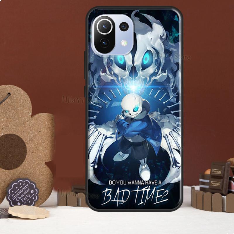 Undertale Sans Doggo Funda For POCO F5 X3 X4 X5 Pro F4 GT C40 F3 Case For Xiaomi 11T 12T Pro 12 X 13 Lite Cover