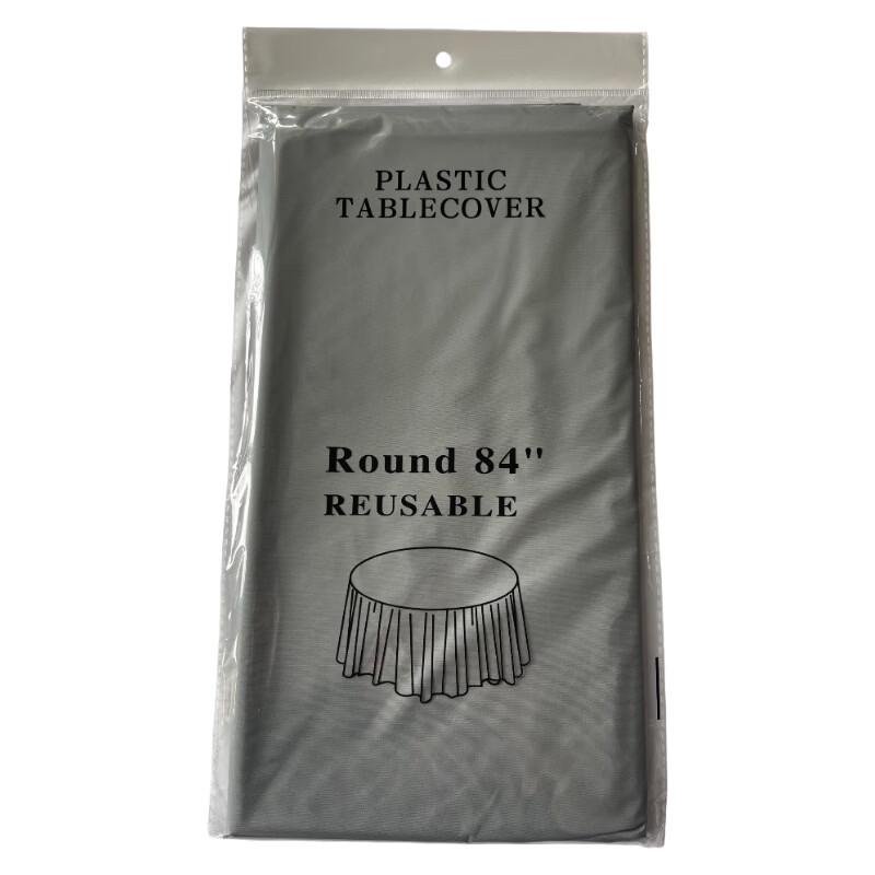 Disposable Round Party Tablecloth
