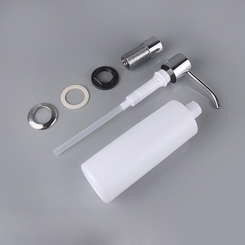 Pentru baie și bucătărie, săpun lichid, organizați chiuveta de bucătărie, dozator de săpun, plastic ABS, pompă de loțiune încorporată, sticla de plastic