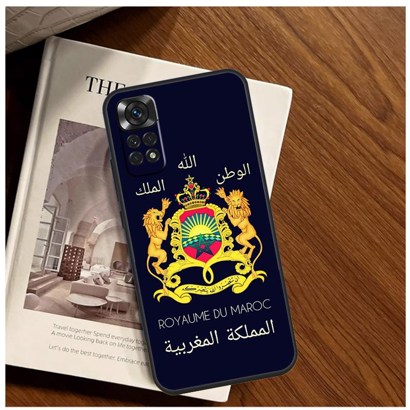 Marokko Flagge Hülle Für Xiaomi Redmi Note 14 9 10 11 12 13 15 Pro Plus Abdeckung Für Redmi 15 C 14C 12C 10C 13C