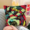 Hot N-Nirvana-K-Kurt Cobain Pillow Case Square Pillow Bedroom Sofa Leisure Comfort Cushion Car Living Room Home Decoration