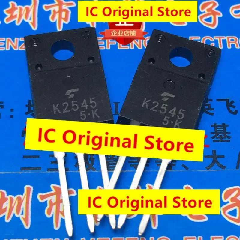 10pcs 2SK2545 New Import Spot TO-220F 600V 6A 2545 LCD Common Switch Tube Into The Triode K2545