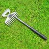 Ergonomic Handle Weed Remover Loose Soil Weeding Puller Portable Uprooting Weeding Tool  Weeding