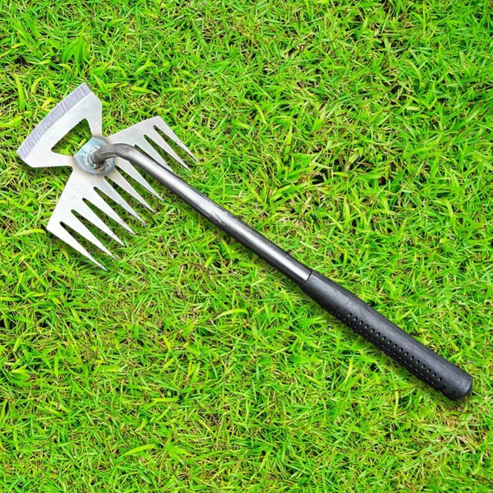 Ergonomic Handle Weed Remover Loose Soil Weeding Puller Portable Uprooting Weeding Tool  Weeding