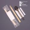 Bamboo Chopstick and Spoon Bulk Set