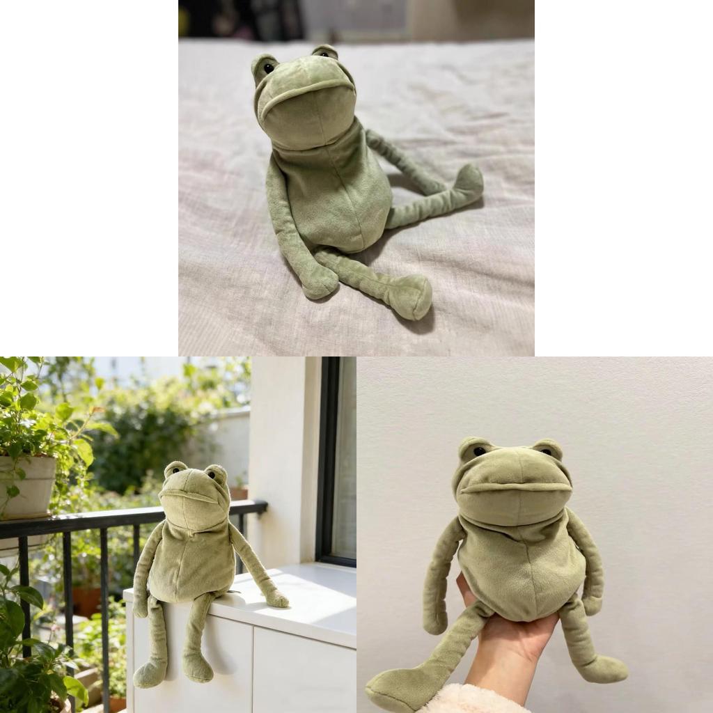Fugs Frog Plush Toy Keychain Kids Girls Boys Soft Stuffed Animal For Collection And Comfort