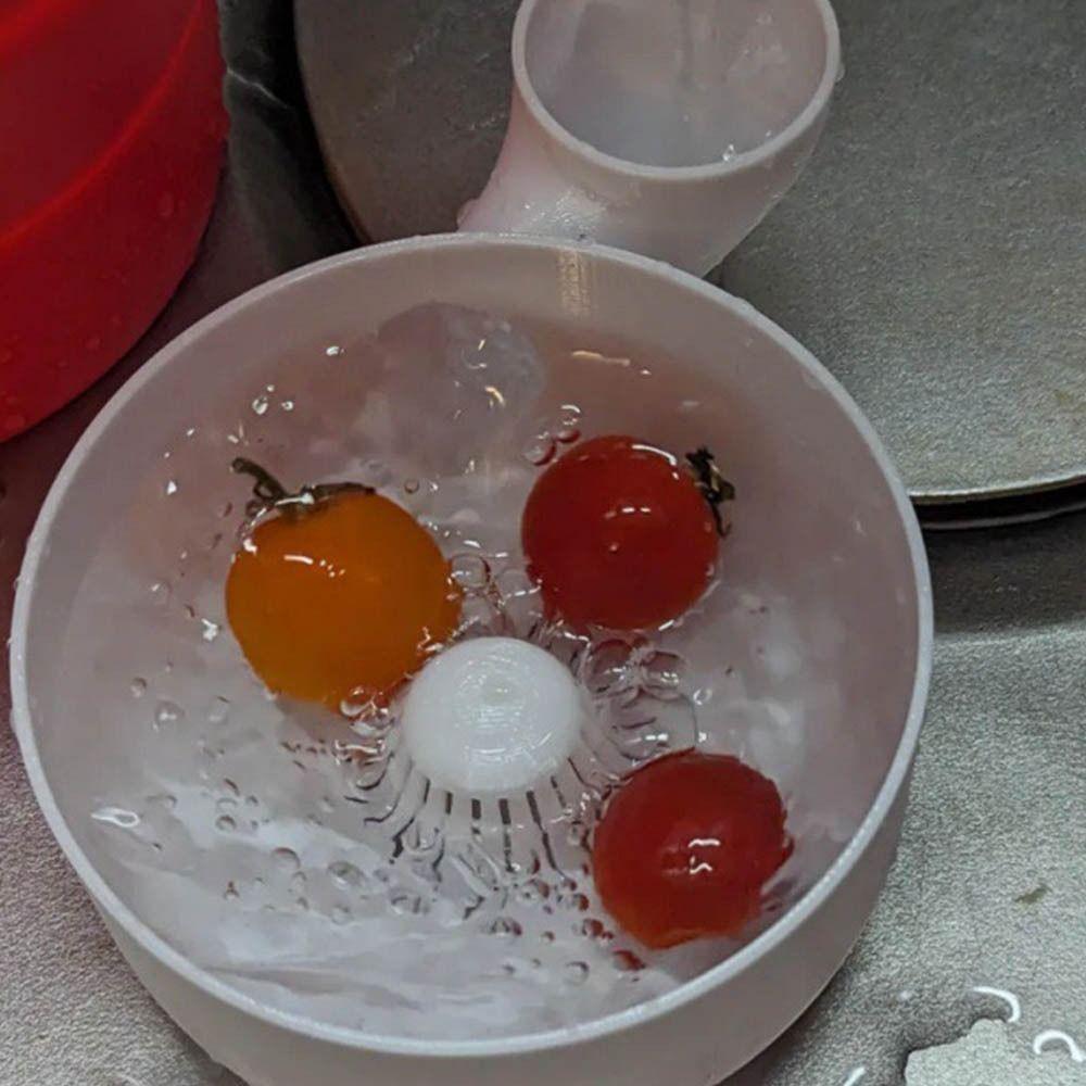 Dryer Fruit Wash Bowl Space Saving Fruit Lettuce Drain Basket Vegetable Washer  Salad Spinner