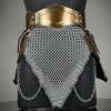 Brave Lady Armor, Medieval Knight Tassets Armor with Chainmail, Female Costume, Cosplay Armor, Larp Armor