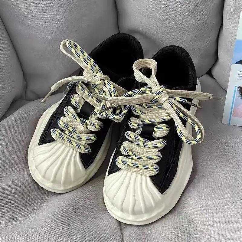 

Женские кроссовки Shell Toe с низким вырезом из парусины, женские дышащие повседневные новые теннисные женские спортивные кроссовки больших размеров для бега 36-44 44