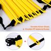 Speed Agility Training Ladder 12 Adjustable Flat Rungs 6m for Football Soccer