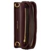 Coach Tabby 17 Logo Zip Closure Napa Leather Crossbody Shoulder Bag Small Women Bags Burgundy CW628-B4MER