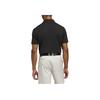 Adidas Ultimate365 Golf Twistknit Tour Fashion Simple Soft Versatile Short Sleeve Polo Shirt Men tops Black JN9081