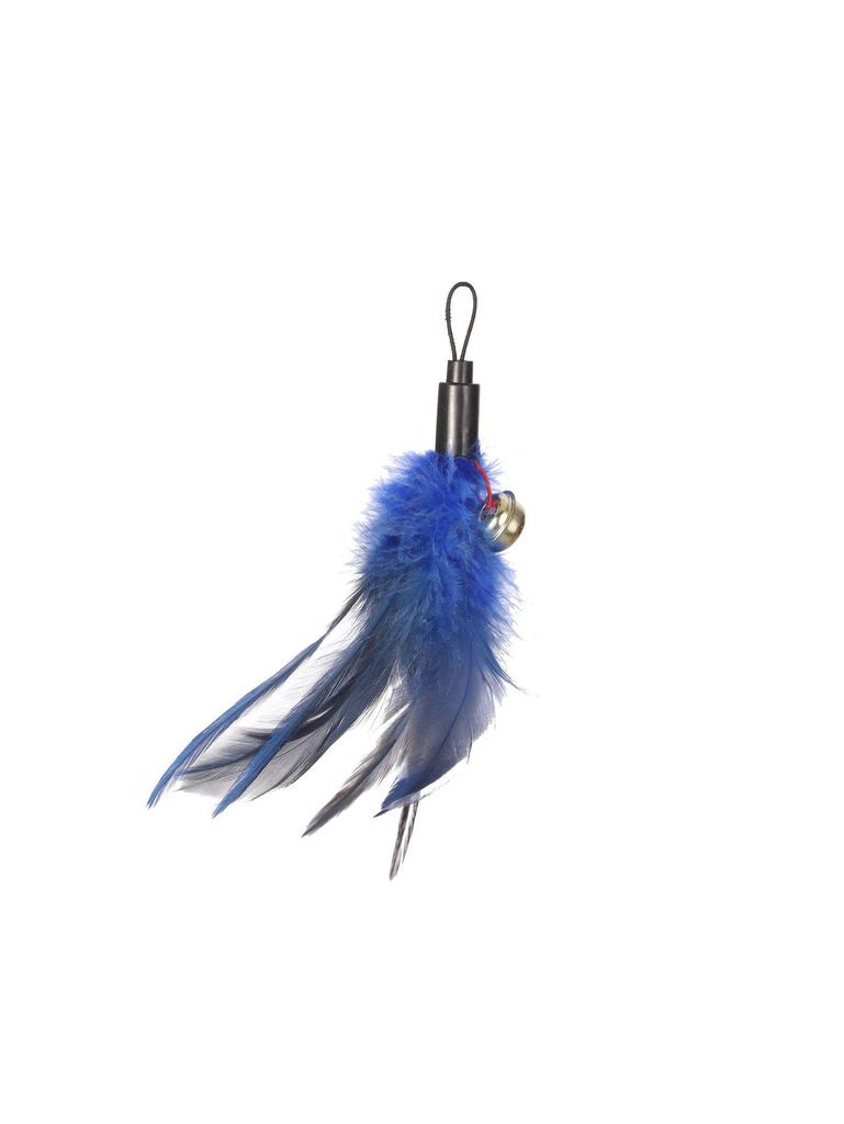 Cat Teaser Stick Replacement Feather Heads - Chicken & Feather Options