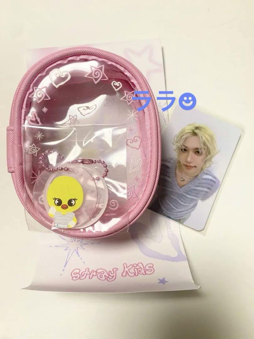 

[Б/У] Stray Kids Фан-встреча Прозрачный Пауч Феликс 5 часов Торговая карточка