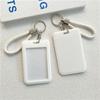 Card Keyring Business Key Chain Badge Holders ID Card Holders ID Card Protective Bus Card Cover