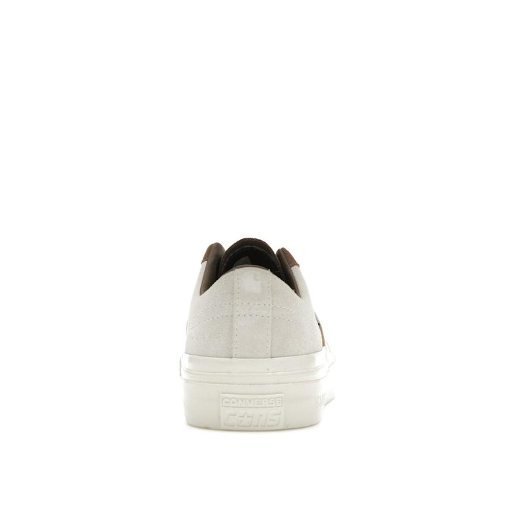 Converse Carhartt WIP X One Star Academy Pro Low Starfish Dark Earth Unisex Sneakers Brown Egret A09656C