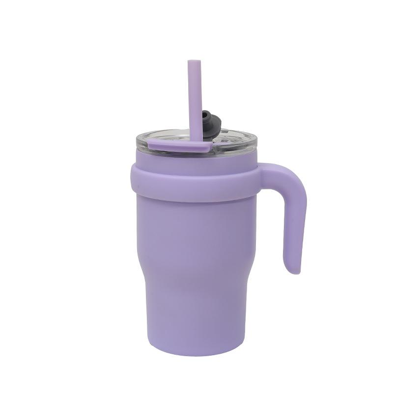 Vacuum 50Oz Big Mac Car Cup Men'S New Thermos Cup Double Layer With Straw With Handle Bingba Cup