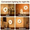 3 Colors Adjustable Touch LED Light Portable Wireless Cabinet Light, Dimmable Light Bedroom Kitchen Counter Stairs Hallway