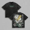 My Hero Academia Midoriya Izuku T-Shirt Anime Vintage Gewaschenes T-Shirt Sommer Kurzarm Baumwolle T-Shirts Oberteile Herren Damen Kleidung