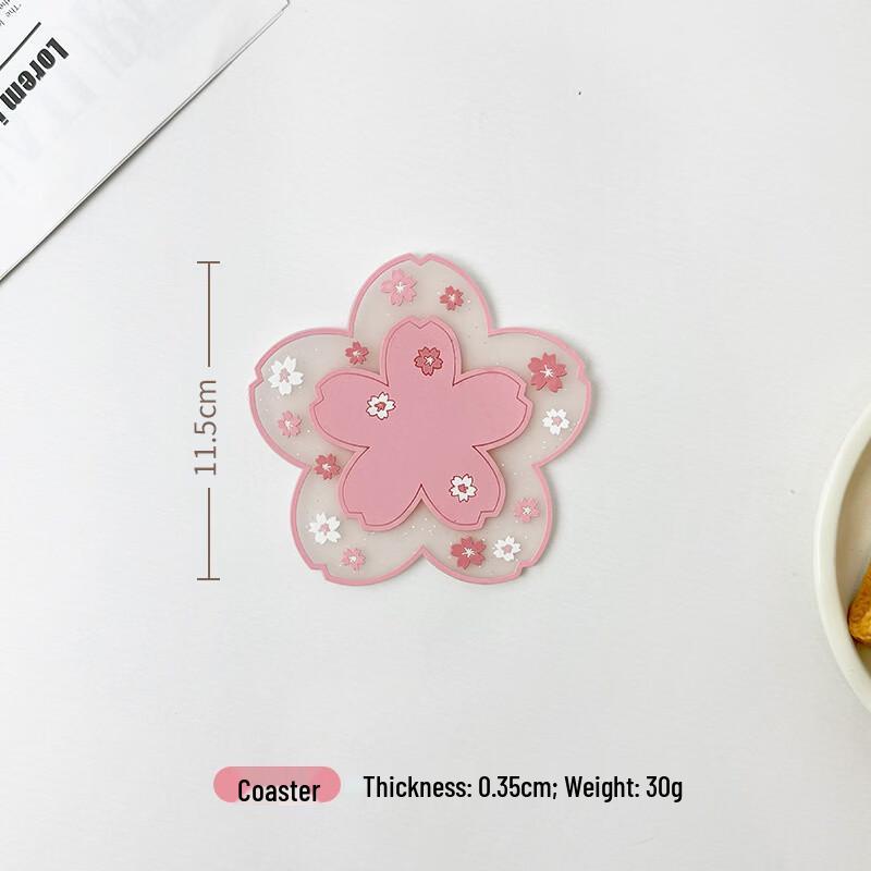 Soft Silicone Heat Insulation Coaster Set