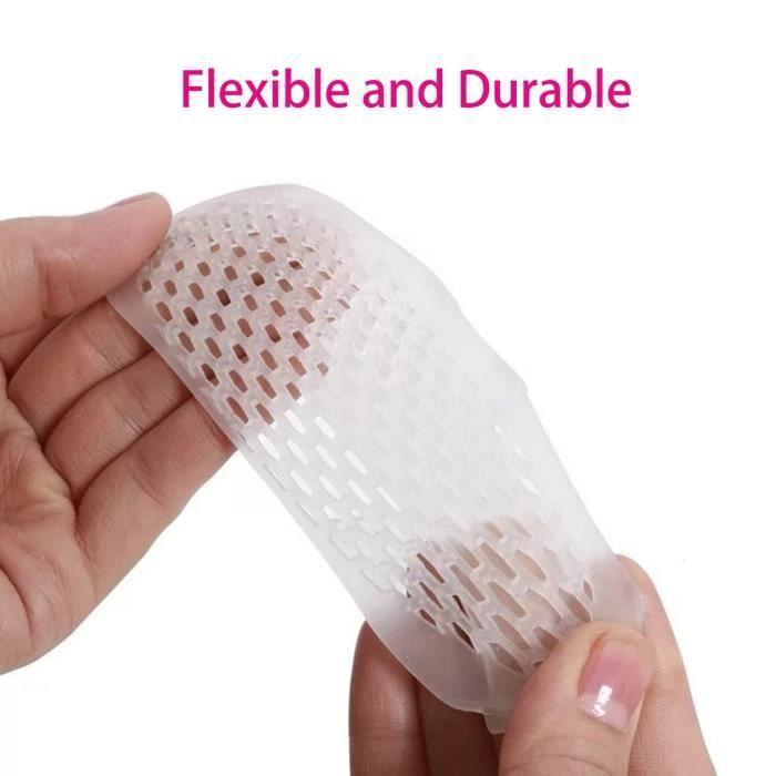 INF Coussinet à l'avant-pied pour soulager la douleur Gel Clear 5 paires