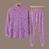 Women's Plus Velvet Thermal Underwear Set